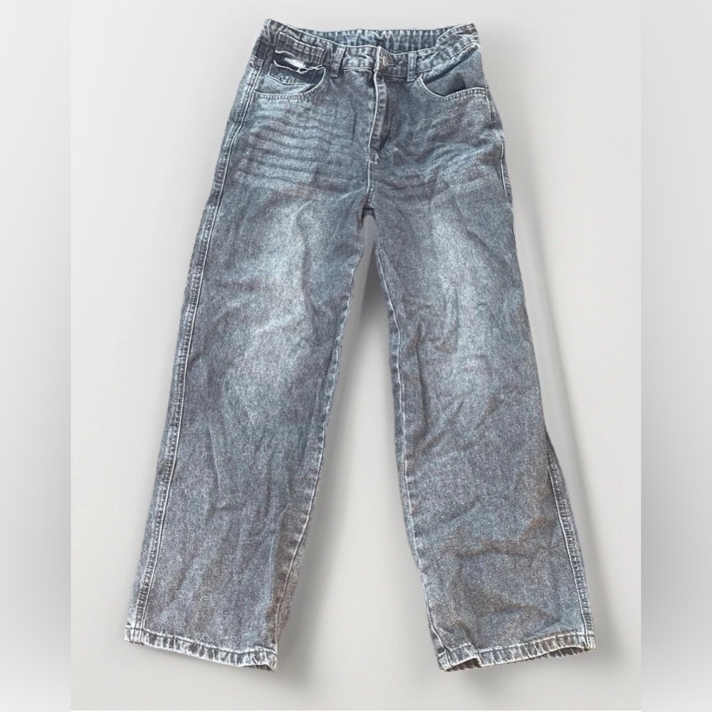 SHEIN Dazy Jeans Black Sz L Wash Straight Leg Womens Confident Street Style